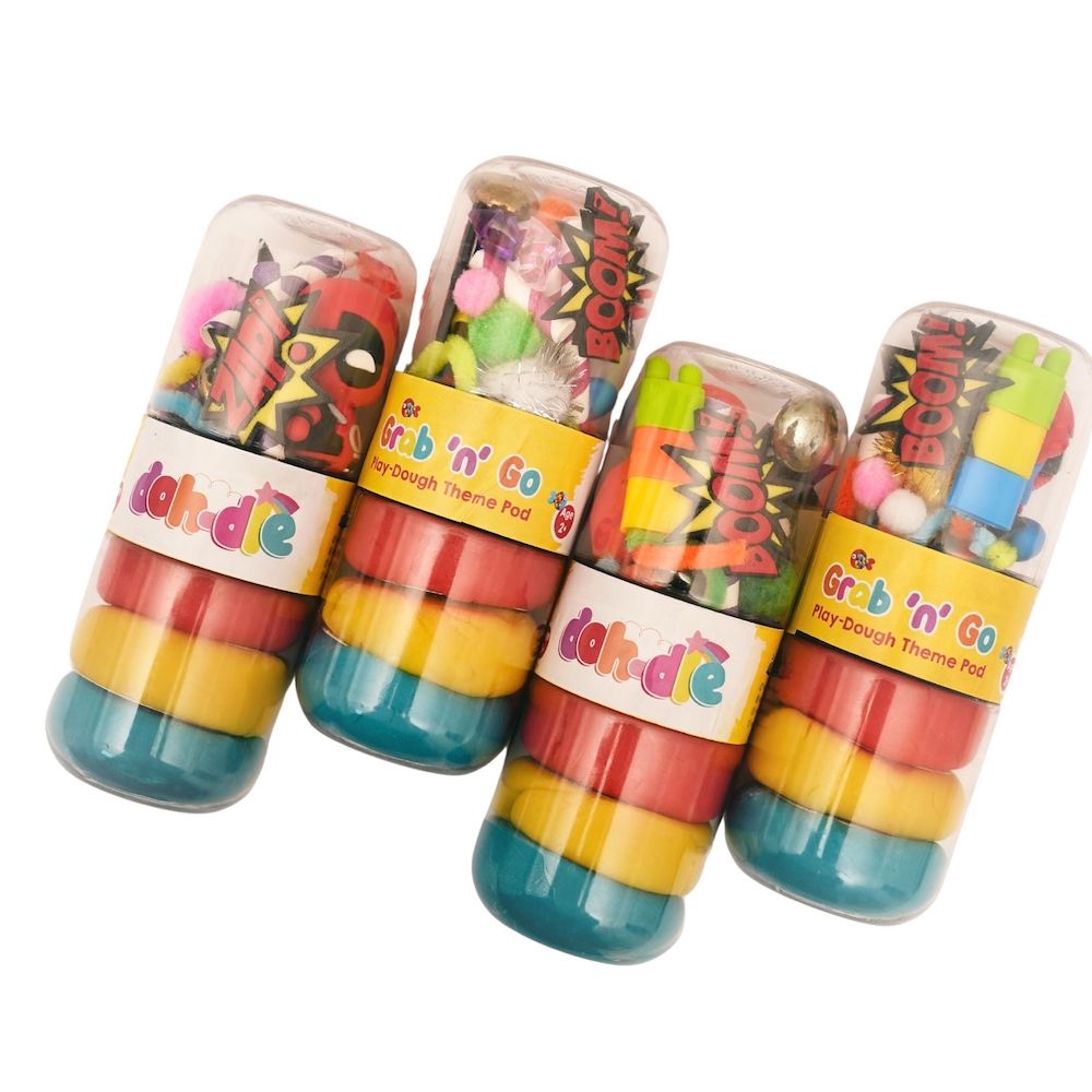 Avengers Superheroes - Grab n Go Playdough Theme Pod Dohdle