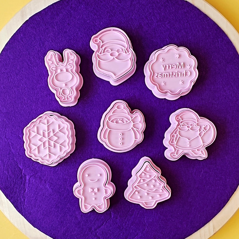 Christmas Theme Stamp Cutter โ Dohdle