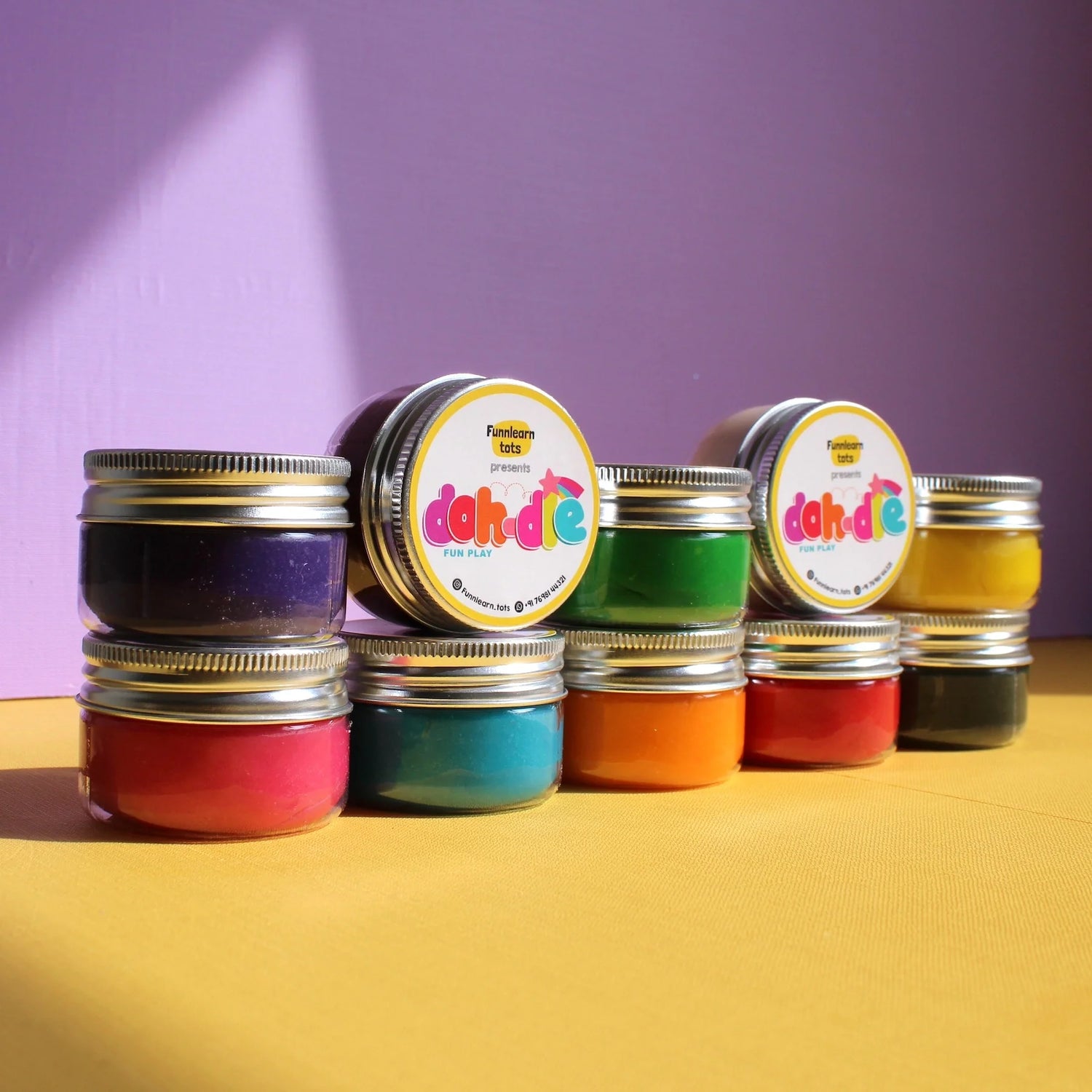 Playdough Jars