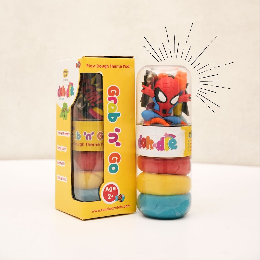 Avengers Superheroes - Grab n Go Playdough Theme Pod Dohdle
