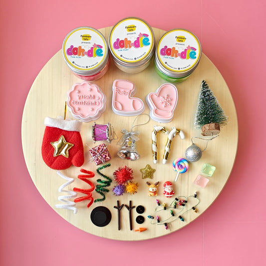 Christmas Holidays Theme – Dohdle Playdough Kit