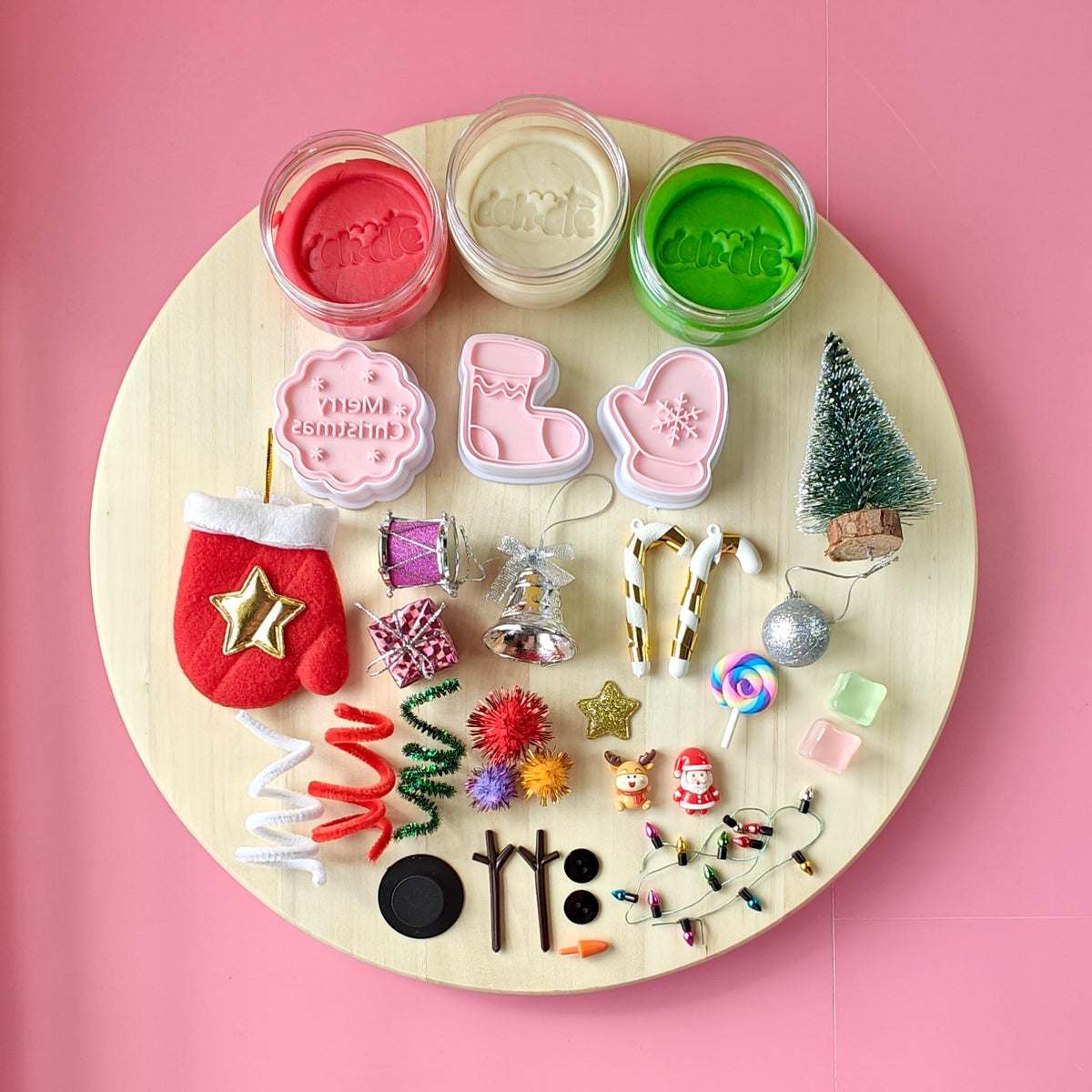 Christmas Holidays Theme – Dohdle Playdough Kit