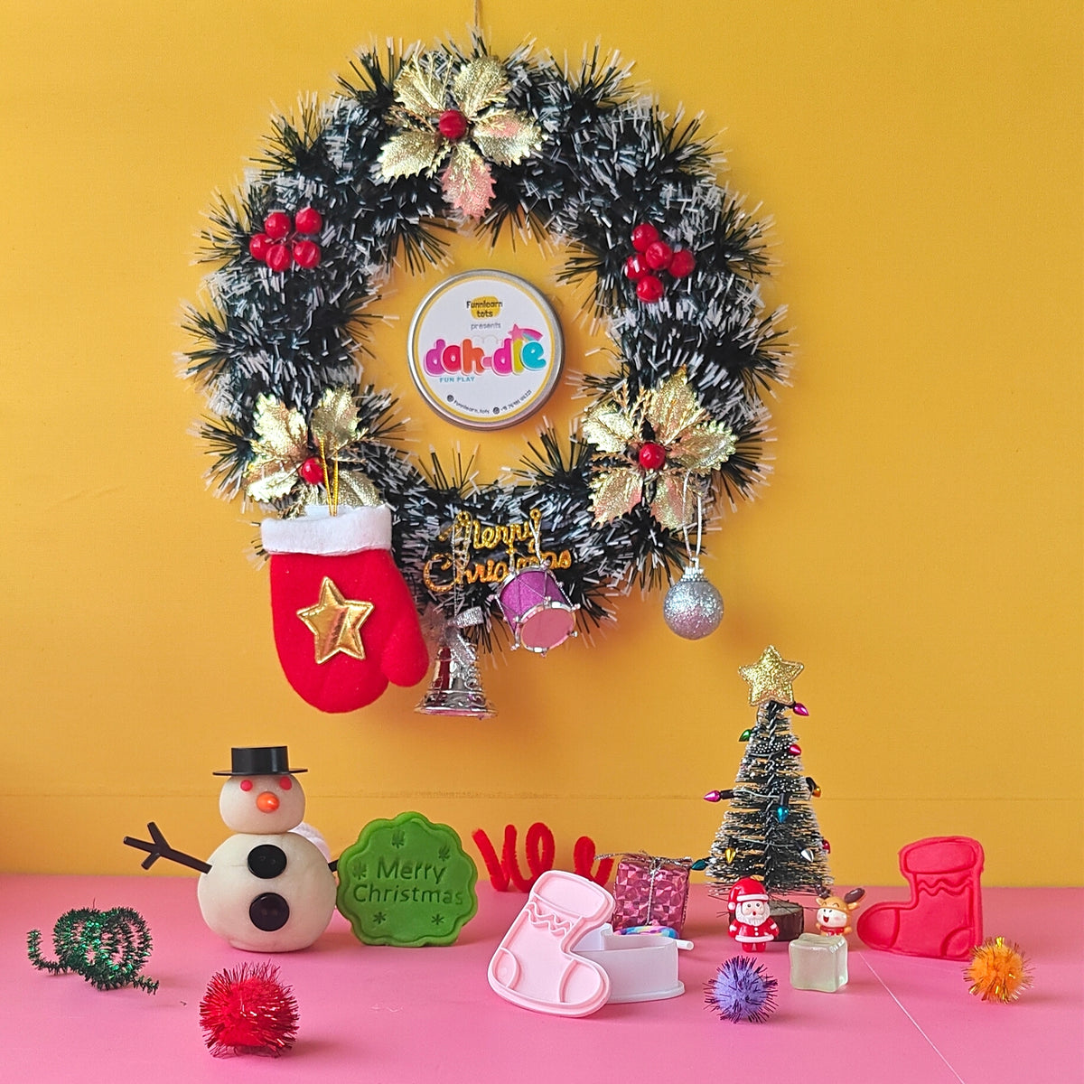 Christmas Holidays Theme – Dohdle Playdough Kit