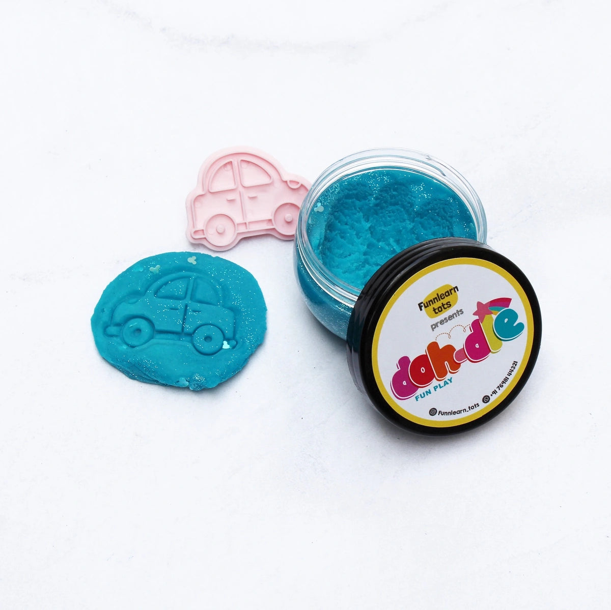 Blue 1pc – Glitter Dohdle Playdough