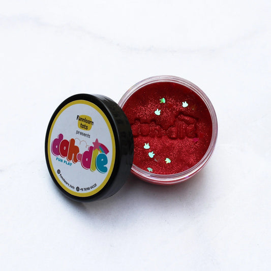Red 1pc – Glitter Dohdle Playdough