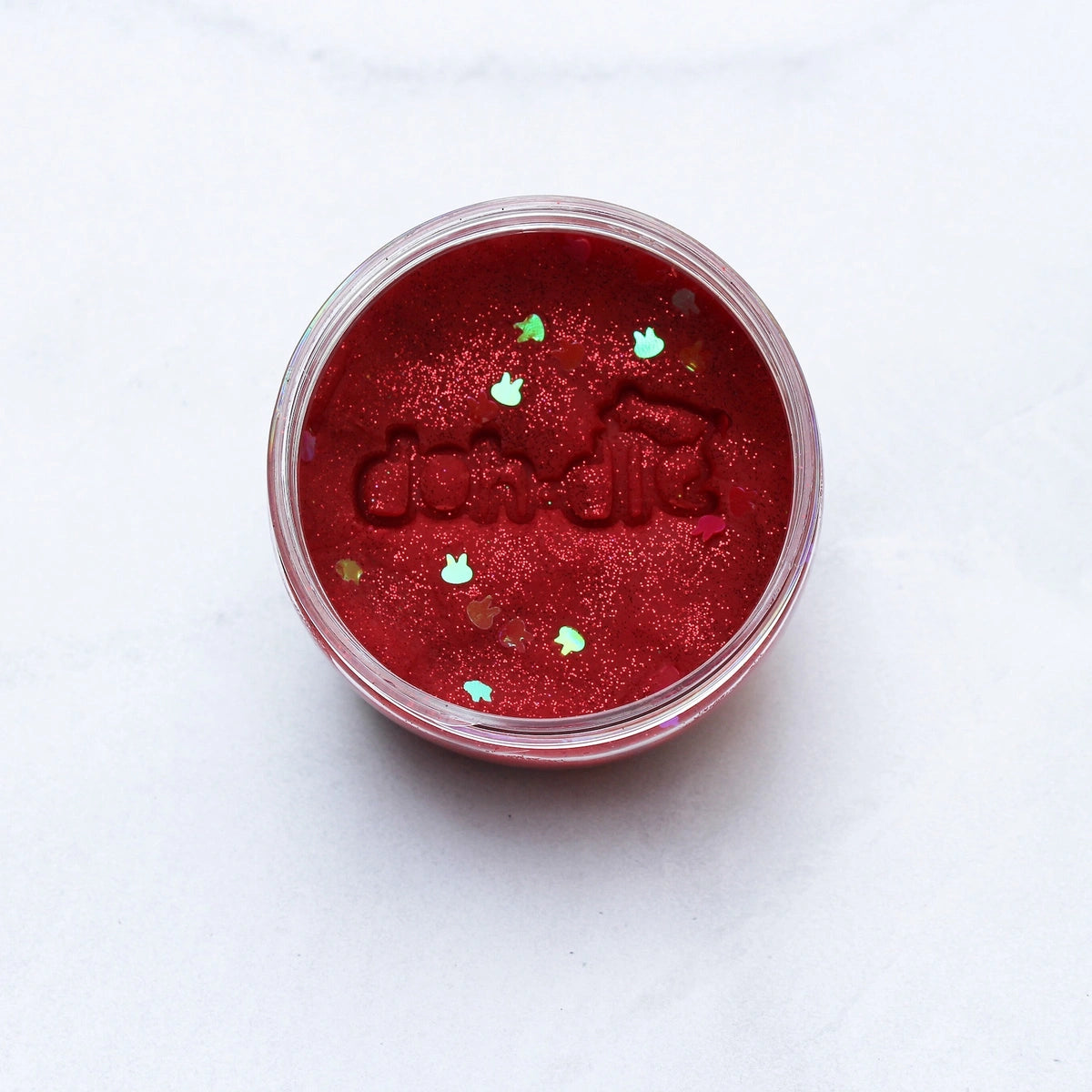 Red 1pc – Glitter Dohdle Playdough