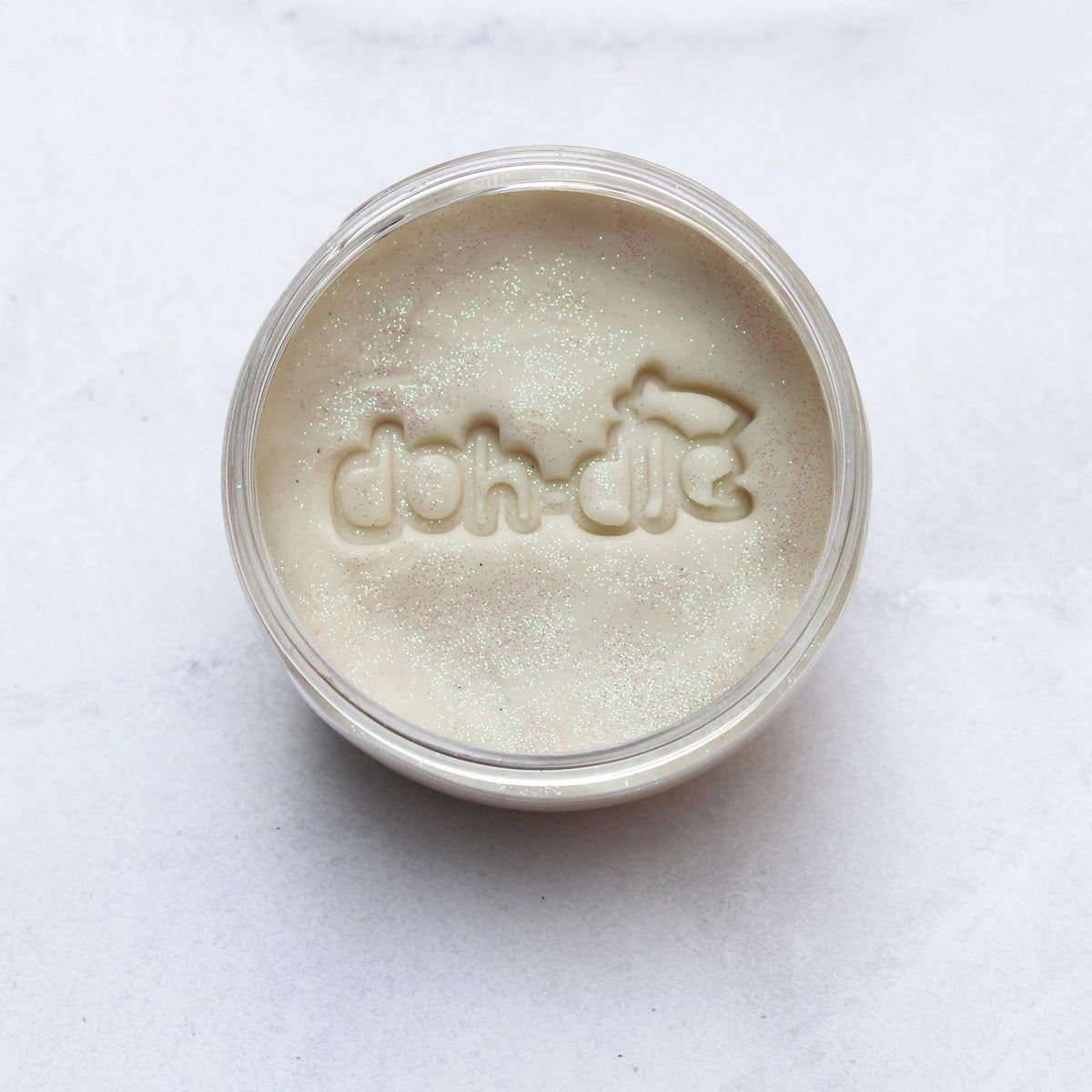 White 1pc – Glitter Dohdle Playdough