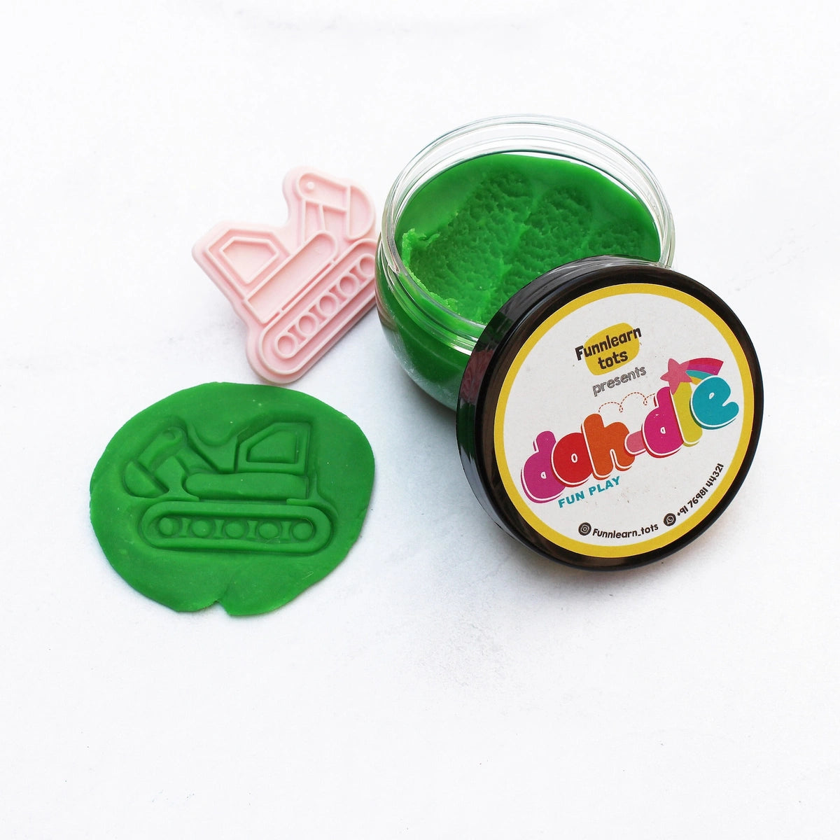 Green 1pc – Dohdle Playdough