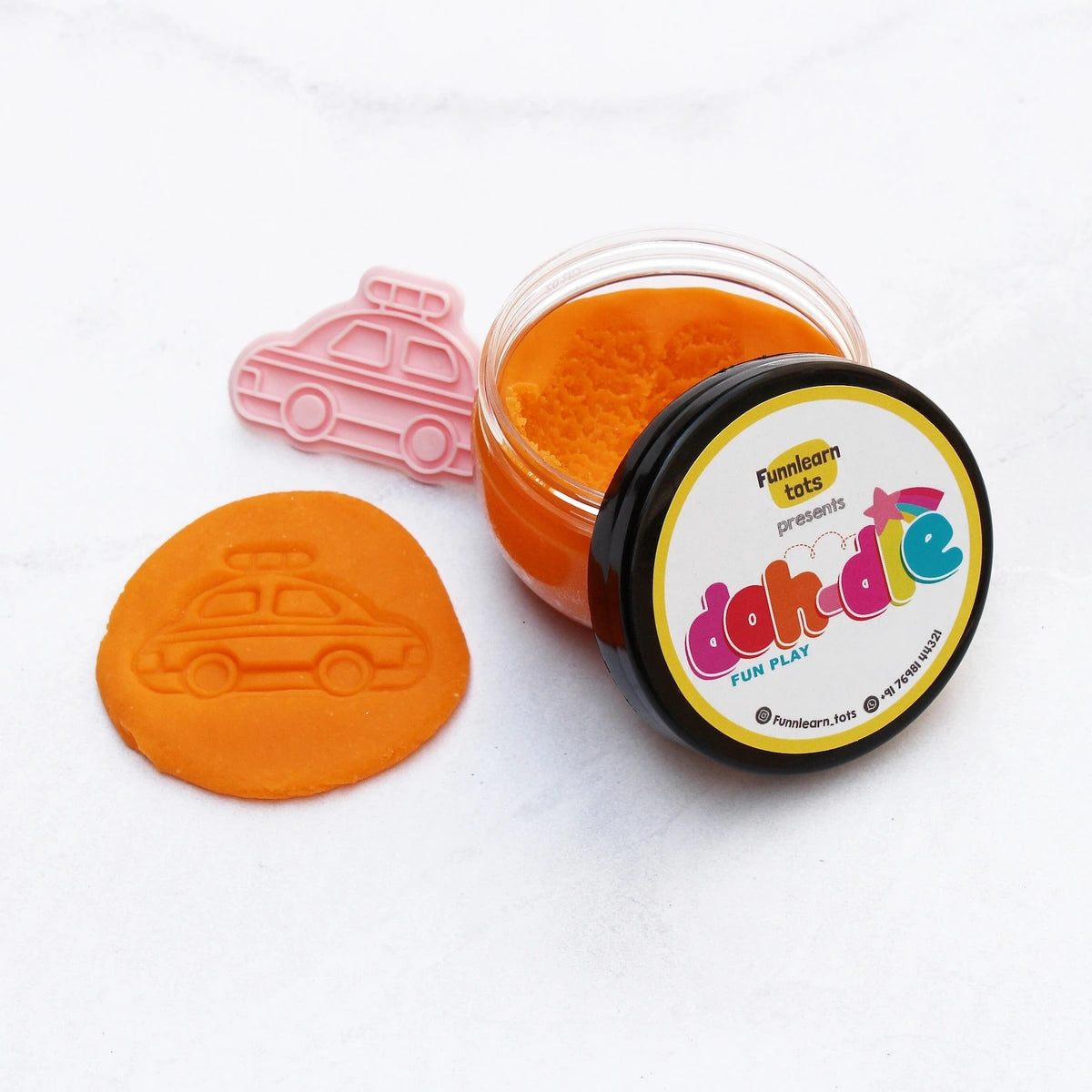 Orange 1pc – Dohdle Playdough