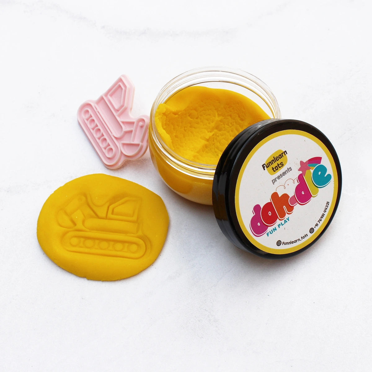 Yellow 1pc – Dohdle Playdough