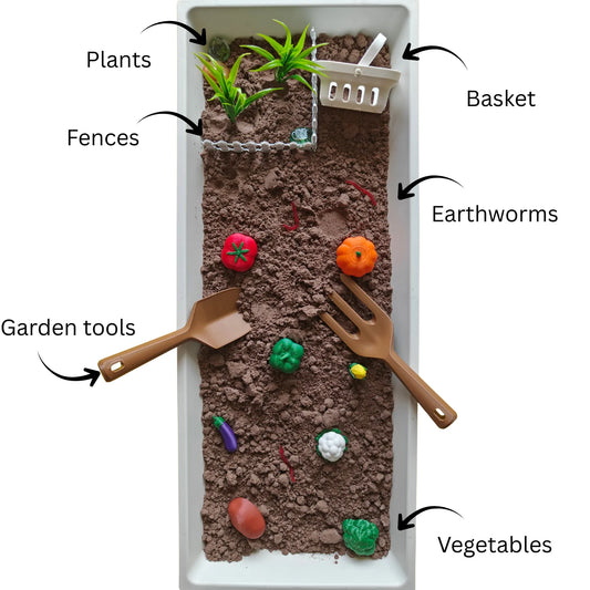 Garden Sensory Bin – Dohdle