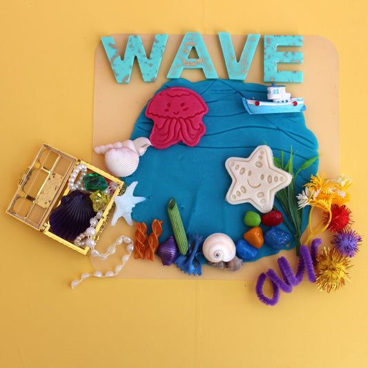 Ocean Treasures – Ocean Theme Dohdle Playdough Kit