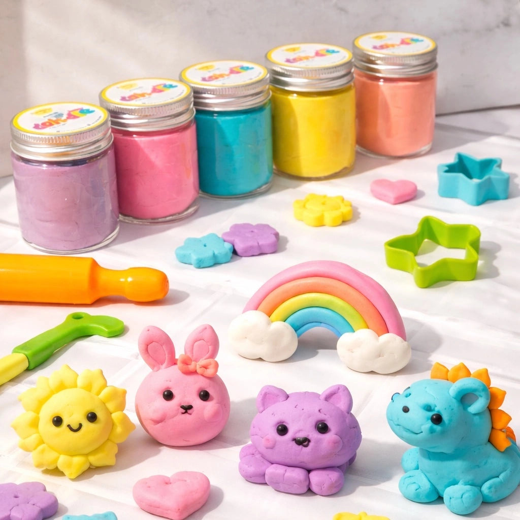 Dohdle Pastel Playdough Pack