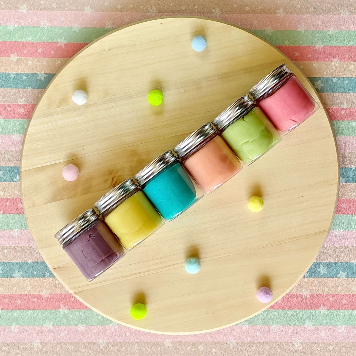 Dohdle Pastel Playdough Pack