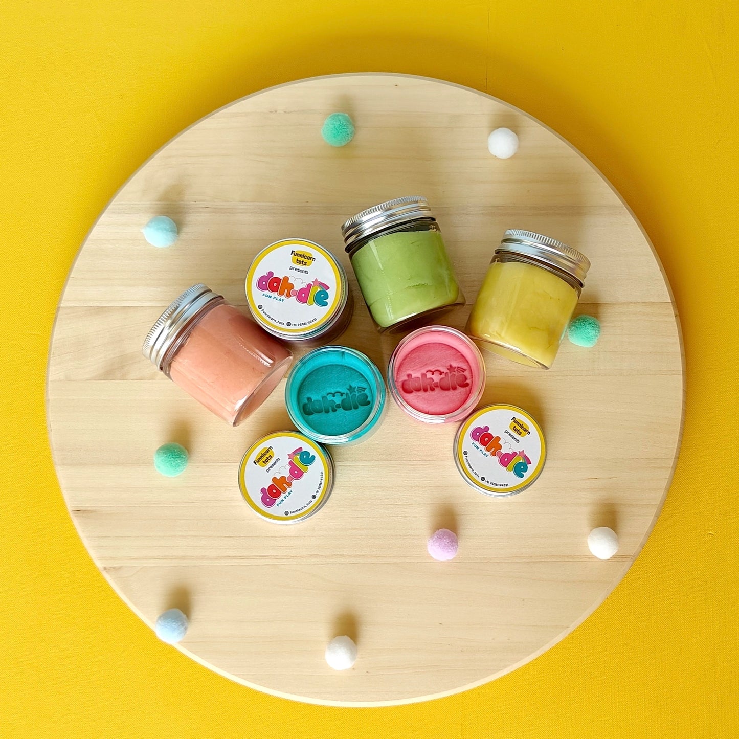 Dohdle Pastel Playdough Pack