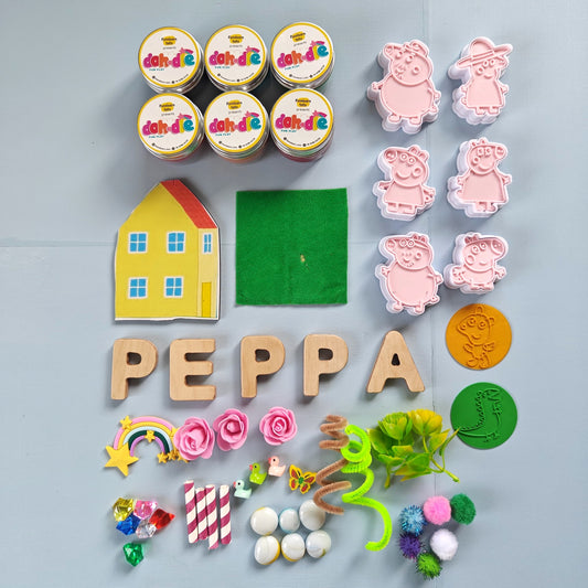 Peppa Pig Oink Fun Theme Dohdle Playdough Kit
