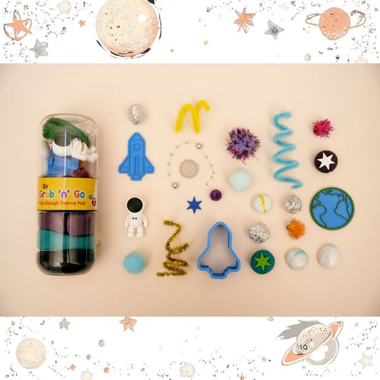 Space Adventure – Grab n Go Playdough Theme Pod Dohdle