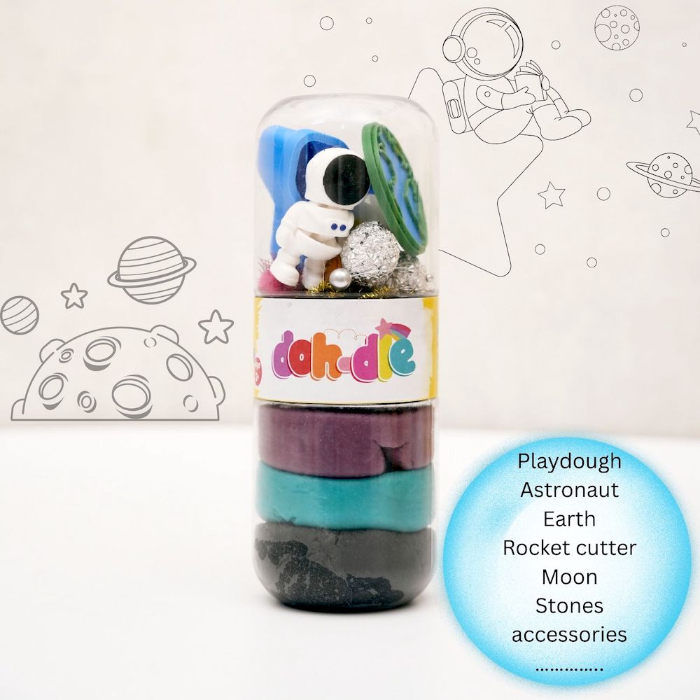 Space Adventure – Grab n Go Playdough Theme Pod Dohdle