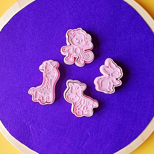 Zoo Safari Friends Theme Stamp Cutter – Dohdle